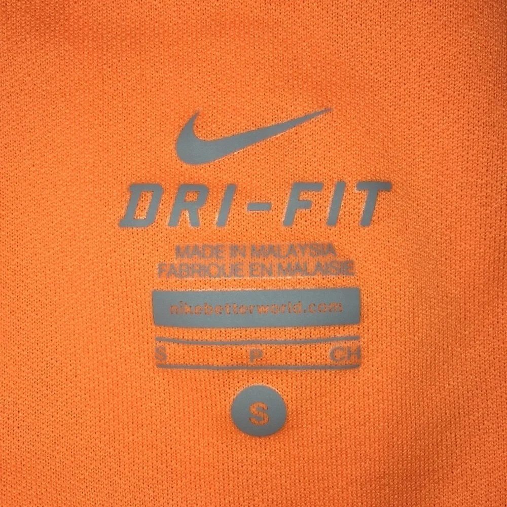 Nike Dri-Fit Running Shorts Orange and Blue